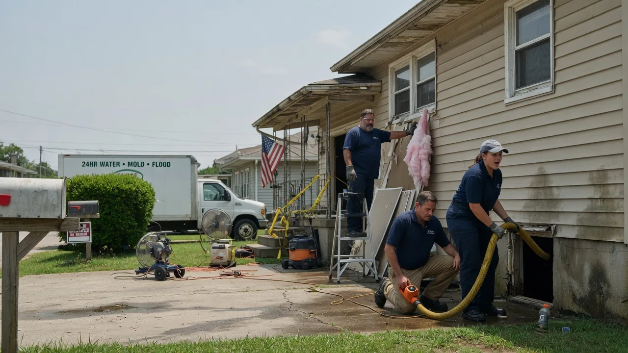 Water Damage Repair in Ottsville, PA near me